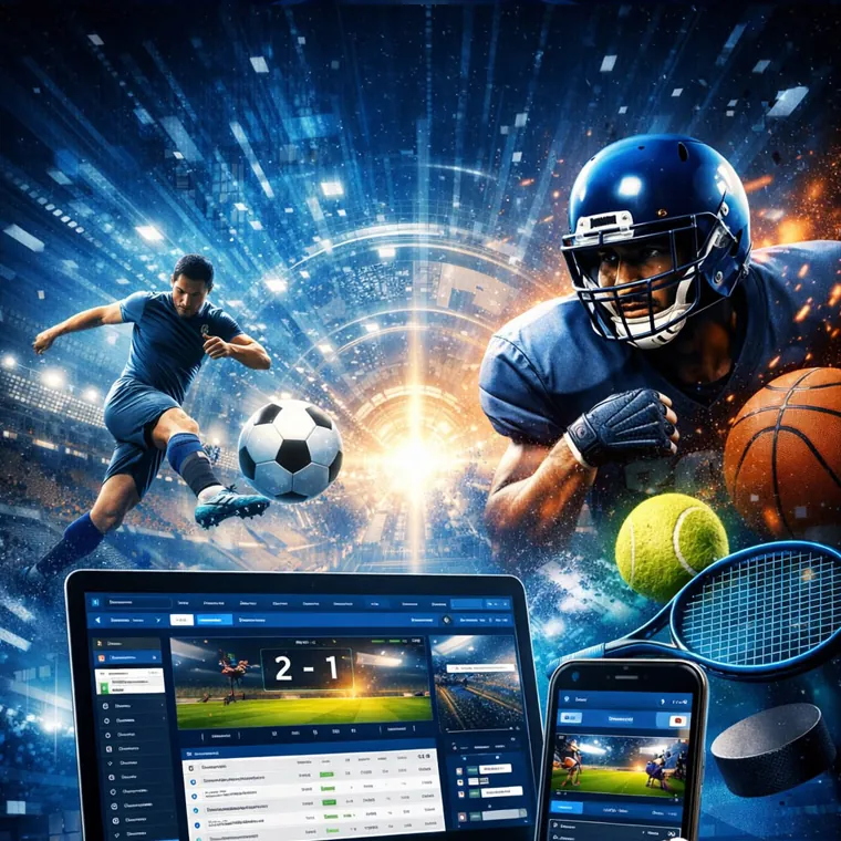 Live casino table with professional dealers