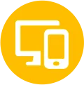 Live chat icon for instant support